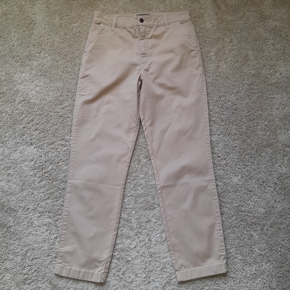 Abercrombie & Fitch Pants - Abercrombie & Fitch pants tan straight leg women's 4/27